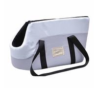 PETCUTE Bolso para Perros,Cabeza Fuera,Suave Transportin Perro Pequeño,hasta 10 kg,Lavable Bolsa de Transporte para Perros y Gatos con Arnés de Seguridad,Almohadilla Extraíble,para Compras Viaje