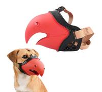 PETCUTE Bozal para Perro, Bozal Suave con Forma de Loro para Perros Pequeños Medianos Grandes, Bozales Transpirable Anti-Mordedura Ladrido Masticación con Correa Ajustable,para Entrenamiento,#3