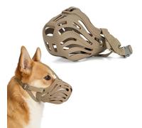 PETCUTE Bozal Perro,Ajustable,Bozales para Perros Grandes,Bozal de Silicona para Perro, los Perros Pueden Jadear y Beber, Evitando Morder, Masticar y Ladrar,#7
