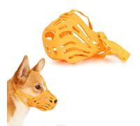 PETCUTE Bozal Perro,Ajustable,Bozales para Perros Grandes,Bozal de Silicona para Perro, los Perros Pueden Jadear y Beber, Evitando Morder, Masticar y Ladrar,#5