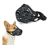 PETCUTE Bozal Perro,Ajustable,Bozales para Perros Grandes,Bozal de Silicona para Perro, los Perros Pueden Jadear y Beber, Evitando Morder, Masticar y Ladrar,#8