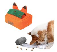 PETCUTE Caja de Pañuelos para Perros de Pascua,Juguete de Peluche Duradero para Perros,Juguete Interactivo para Perros,Alimentador Lento para Todas Las Razas,Entrenamiento Estimulante de Rompecabezas