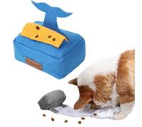 PETCUTE Caja de Pañuelos para Perros de Pascua,Juguete de Peluche Duradero para Perros,Juguete Interactivo para Perros,Alimentador Lento para Todas Las Razas,Entrenamiento Estimulante de Rompecabezas