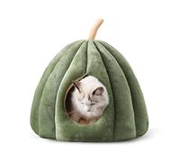 PETCUTE Cama Cueva para Mascotas,Casa para Gatos Invierno,Suave Cálida Camas para Gatos,Lavable Súper Suave Camas para Perros con Cojín Extraíble y Fondo Antideslizante,Nido de Mascotas