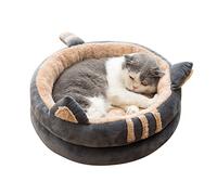 PETCUTE Cama Lavable con Fondo Antideslizante, Canasta Caliente para Gato, Almohada Cómoda para Perros, Cojín Suave para Gato o Perros Pequeños