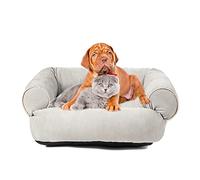 PETCUTE Cama Ortopédica para Gatos y Perros Pequeños, Lavable de Espuma Viscoelástica, Sofá Súper Cómodo Con Fondo Antideslizante, Cojín para Mascotas