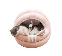 PETCUTE Cama para Gato, Lavable para Gatos con Fondo Antideslizante, Canasta Caliente para Gatos, cómoda Almohada para Perros, cojín Suave para Gatos o Perros pequeños