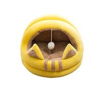 PETCUTE Cama para Gato, Lavable para Gatos con Fondo Antideslizante, Canasta Caliente para Gatos, cómoda Almohada para Perros, cojín Suave para Gatos o Perros pequeños