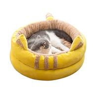 PETCUTE Cama para Gato, Lavable para Gatos con Fondo Antideslizante, Canasta Caliente para Gatos, cómoda Almohada para Perros, cojín Suave para Gatos o Perros pequeños