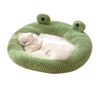 PETCUTE Cama para Gatos de Interior Con Fondo Antideslizante, Cálida y Suave, Casa de Campaña Con Almohada Acolchada Extraíble Lavable, Nido de Mascotas