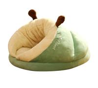 PETCUTE Cama para Perros,Lavable Cama de Cueva para Gatos de Interior,Cálida y Acogedora Cama de Felpa Suave para Gatos con Base Antideslizante,para Gatos Pequeños, Medianos y Perros