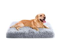PETCUTE Cama para Perros y Gatos,Colchón Perro Extra Grande Ortopédica para Grande Mediano Pequeños Perros,Lavable, Desenfundable Cómodo Suave y Cálida Cama para Mascotas con Fondo Antideslizante
