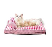 PETCUTE Cama Perro Ortopédica,Colchón Perro Lavable con Funda Desenfundable,Sofá Cama Transpirable para Mascotas con Fondo Antideslizante,Cama para Perros Grandes/Medianos/Pequeños Suave y Cómoda