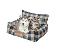 PETCUTE Camas para Perros,Cojín Antideslizante para Perros,Lavable Cama para Perros Medianos y Pequeños,Cama para Mascotas con Funda Desenfundable y Lavable,Cama Perro Invierno