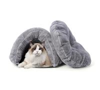 PETCUTE Camas para Perros Gatos Saco de Dormir para Perros cálido Cuevas casa para Gatos Nido de Gato caseta de Perros