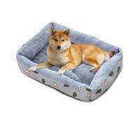 PETCUTE Cesta para Perro cómoda, Lavable, cojín para Perros y Gatos, Lavable a máquina, Cama cómoda para Mascotas, Transpirable, cojín para Perro, Cama Antideslizante