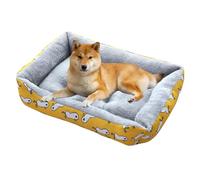 PETCUTE Cesta para Perro cómoda, Lavable, cojín para Perros y Gatos, Lavable a máquina, Cama cómoda para Mascotas, Transpirable, cojín para Perro, Cama Antideslizante