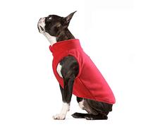 PETCUTE Chaqueta para Perros,Chaleco de Forro Polar para Perro,A Prueba de Viento Ropa para Perros Pequeños,Abrigo de Invierno para Perros con Agujero para Arnés para Perros Pequeñas,Medianas