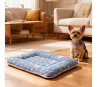 PETCUTE Cojín para Perros,Reversible,Colchoneta para Gatos y Perros,Suave y Cálida,Cojín para Mascotas,Esterilla para Perro,para Todas Las Estaciones,Lavable a máquina,S