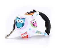 PETCUTE Correa de Perro Extensible y Retráctil para Entrenamiento de Mascotas Hasta 15kg