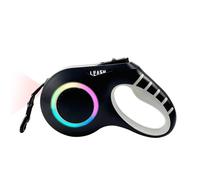 PETCUTE Correa Retráctil para Perro,360° Sin Enredos, Cómodo Agarre Ergonómico Antideslizante,Correa para Perros de 6 m con Botón de Pausa y Bloqueo,Correa para Perro Extensible con Linterna