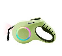 PETCUTE Correa Retráctil para Perro,360° Sin Enredos, Cómodo Agarre Ergonómico Antideslizante,Correa para Perros de 6 m con Botón de Pausa y Bloqueo,Correa para Perro Extensible con Linterna