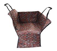 PETCUTE Cubierta Asiento de Coche Perro Cubre Asientos Coche para Perros Hamaca de Coche Protector Coche Perros