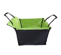 PETCUTE Cubierta Asiento de Coche Perro Cubre Asientos Coche para Perros Hamaca de Coche Protector Coche Perros