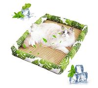 PETCUTE Esterilla Refrescante para Perros, Almohadilla de Refrigeración Automática para Mascotas,Cama Refrescante no tóxica para Perros y Gatos con Base Antideslizante,para Verano,XL