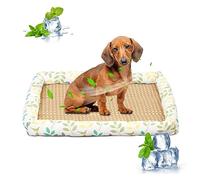 PETCUTE Esterilla Refrescante para Perros, Almohadilla de Refrigeración Automática para Mascotas,Cama Refrescante no tóxica para Perros y Gatos con Base Antideslizante,para Verano,XL