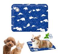 PETCUTE Esterilla Refrescante para Perros y Gatos, Alfombrilla de Gel Autorefrigerante para Perros, Lavable,Cojín Refrescante No Tóxico, Cama Manta Refrigerante Duradera para Mascotas 2XL