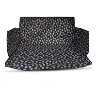 PETCUTE Funda para Maletero de Coche para Perros - Protector de Asiento Antideslizante Impermeable para Mascotas,Universal Auto Maletero Manta para Perros,Esterilla Protectora Robusta,Negro