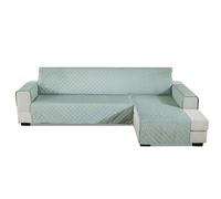 PETCUTE Funda Sofa Chaise Longue Acolchada Protector de sofá con Chaise Brazo Derecho Cubre Chaise Longue Fundas sofá Impermeables 240x270cm
