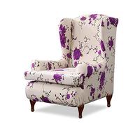 PETCUTE Fundas de Sillón con Orejero Elástica Decorativas para Sillones con Cojin Separado Protector de Muebles Fundas