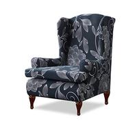 PETCUTE Fundas de Sillón con Orejero Elástica Decorativas para Sillones con Cojin Separado Protector de Muebles Fundas