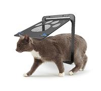 PETCUTE Gateras para Perros Puerta para Gatos Puertas para Perros Cerradura Automática de Mascota Bloqueable para Mascotas