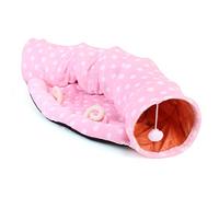 PETCUTE Juguetes Túneles para Gatos Juguete Interactivo en casa Camas para Gatos Conejo Túneles Plegable