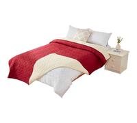 PETCUTE Mantas para Camas para Perros,Mantas Impermeables para Perros para Cama con Fondo Antideslizante,Lavable Funda para Cama de Perro,Protector de Muebles para Niños,Perro,Rojo Vino,210 * 305CM