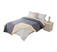 PETCUTE Mantas para Camas para Perros,Mantas Impermeables para Perros para Cama con Fondo Antideslizante,Lavable Funda para Cama de Perro,Protector de Muebles para Niños,Perro,Gris,170 * 210CM