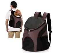 PETCUTE Mochila para Gatos Mochila Bolsa para Perros Pequeños Ventilado Transportadoras de Viaje para Mascotas