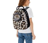 PETCUTE Mochila para Gatos,Mochila Cápsula Espacio para Mascotas,Transpirable,Bolsa Portátil para Gatos,Bolsa de Transporte para para Perros Pequeños,hasta 7.5kg