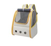 PETCUTE Mochila para Gatos y Perros Pequeños, Diseño Ventilado,Aerolínea Aprobada,Plegable Mochila Gato Perro con Correa de Seguridad Interior,Mochila para Mascotas para Viajes, Camping,hasta 7,5 kg