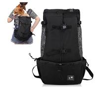 PETCUTE Mochila para Perros Bolsa transportin Perro Transpirable Transportar Perros Gatos Mascotas Mochila Portaperro Transportadoras Bolsa para Caminatas Portátil Viaje hasta 3kg