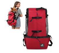 PETCUTE Mochila para Perros Bolsa transportin Perro Transpirable Transportar Perros Gatos Mascotas Mochila Portaperro Transportadoras Bolsa para Caminatas Portátil Viaje hasta 5kg