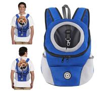 PETCUTE Mochila para Perros y Gatos,Transpirable,Mochila Transportadora para Perros con Correa de Seguridad,Mochilas Ajustable para Mascotas con Fondo Impermeable,Correa Acolchada para el Hombro