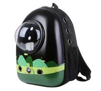 PETCUTE Mochila para Transporte de Mascotas,Transpirable Mochila Transportín Perro con Correa de Hombro Ajustable,Colchón Suave,Bolsa de Transporte de Burbujas para Gato de Perro Pequeños Animales