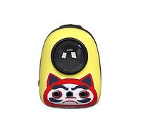 PETCUTE Mochila para Transporte de Mascotas,Transpirable Mochila Transportín Perro con Correa de Hombro Ajustable,Colchón Suave,Bolsa de Transporte de Burbujas para Gato de Perro Pequeños Animales