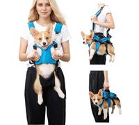 PETCUTE Mochila Portadora de Mascotas,Cómodo Mochila Bolso para Perros,Bolsa de Transporte para Mascotas con Correa Reflectante,Multifunción Mochila para Perro hasta 15kg para Viajar/Senderismo