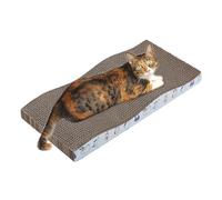 PETCUTE Rascador para Gatos Carton 3 en 1,Rascador Gato Carton Corrugado,Rascadores de Gatos,Caja Rascadora para Gatos Reversible,Resistente Mueble Rascador para Gatos de Cartón Corrugado