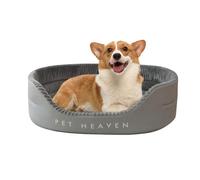 PETCUTE Reversible Cama para Gatos y Cachorros,Lavable Cojín para Gatos y Perros Pequeños,Cama Cojín Suave y Transpirable para Mascotas con Parte Inferior Antideslizante